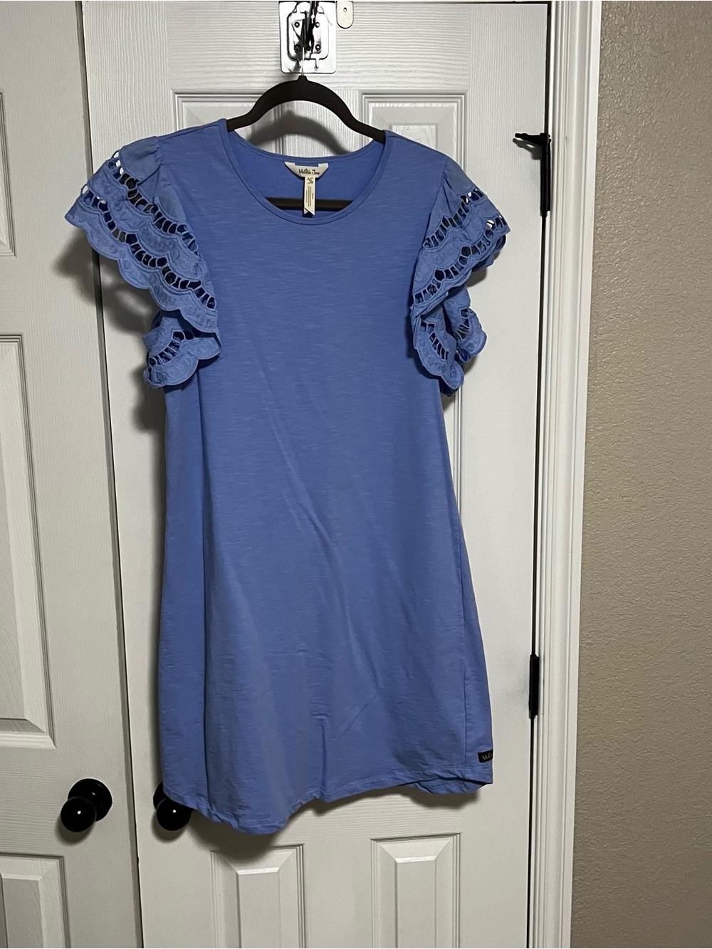Matilda Jane Periwinkle Blue Ruffle Sleeve Midi Dress